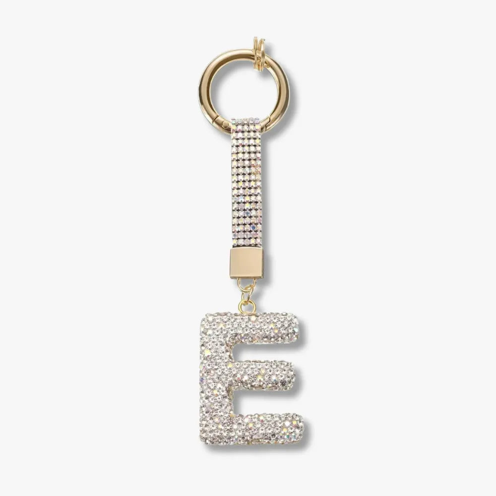 Asverra Starry Initials Bag Charm