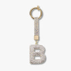 Asverra Starry Initials Bag Charm
