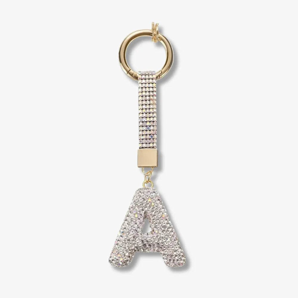Asverra Starry Initials Bag Charm