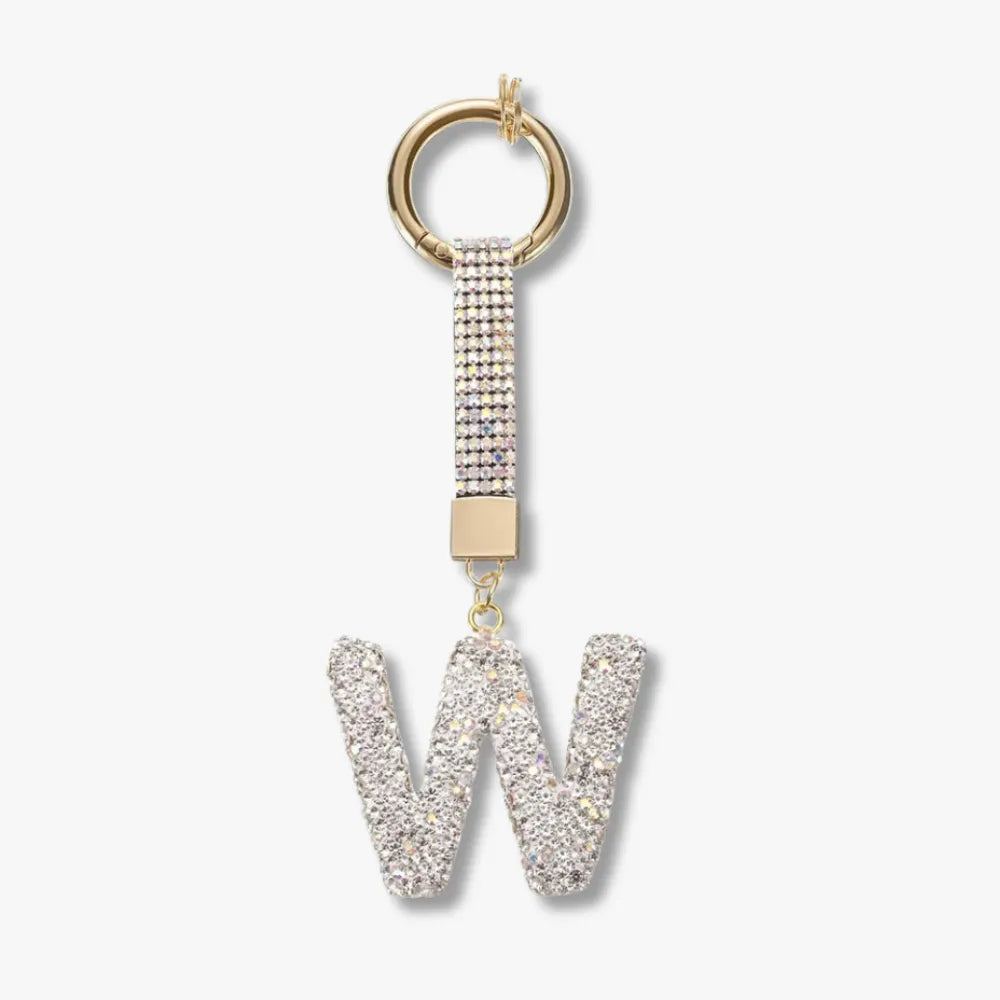 Asverra Starry Initials Bag Charm