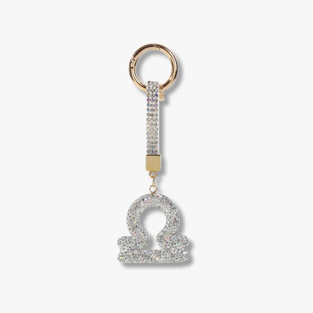 Asverra Zodiac Sparkle Bag Charm