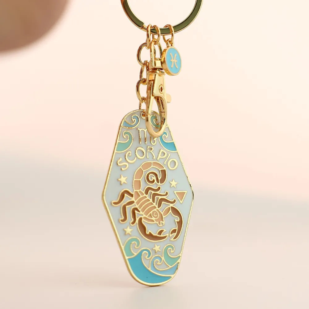 Asverra Zodiac Pop Bag Charm