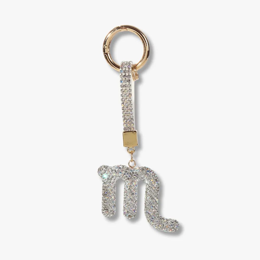 Asverra Zodiac Sparkle Bag Charm