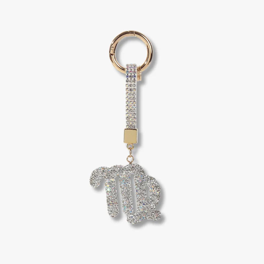 Asverra Zodiac Sparkle Bag Charm
