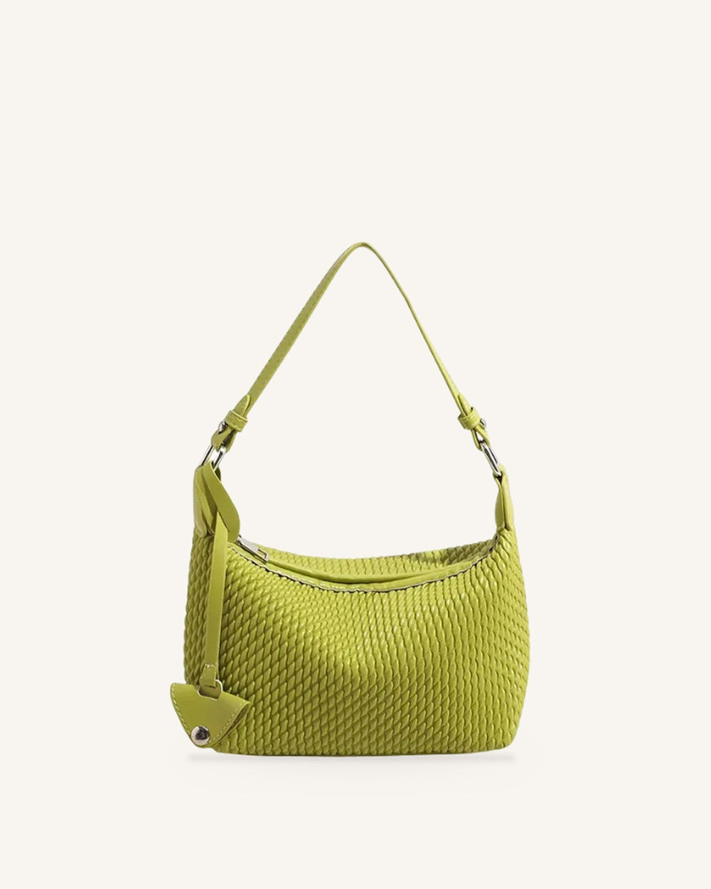 Tissara Schultertasche mit Flechtmuster Hauptbild