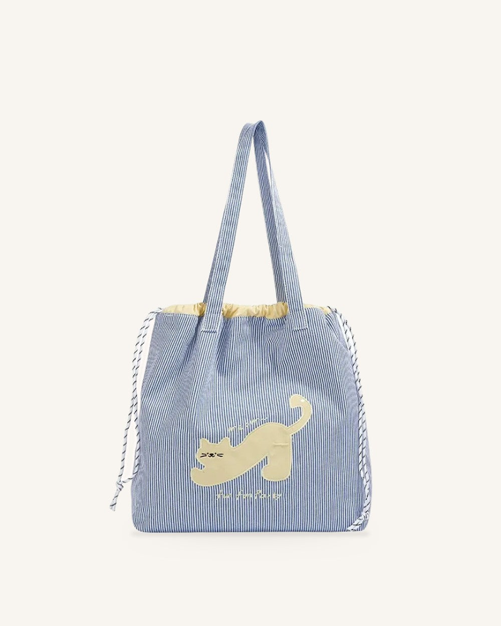 Zephyra Cat Patch Tote Bag Main image