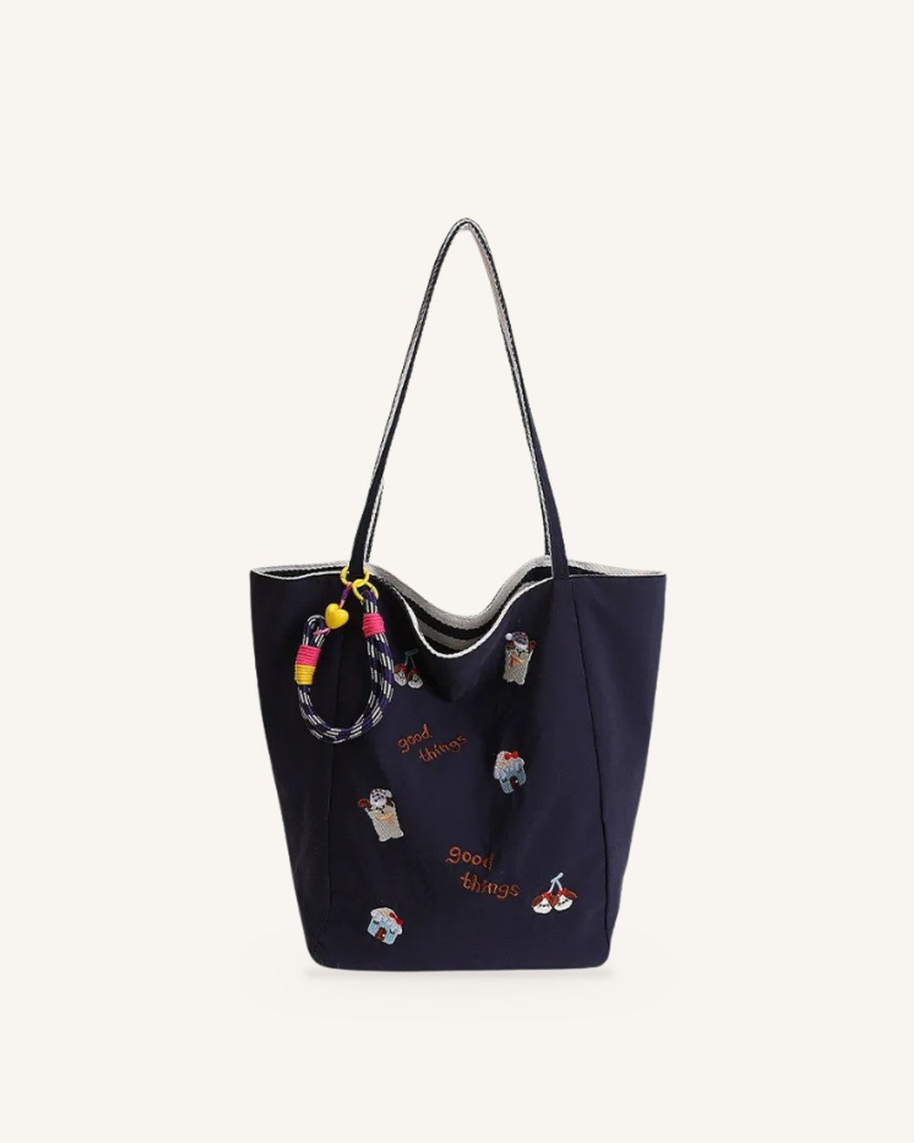 Fioratta Embroidered Tote Bag Main image