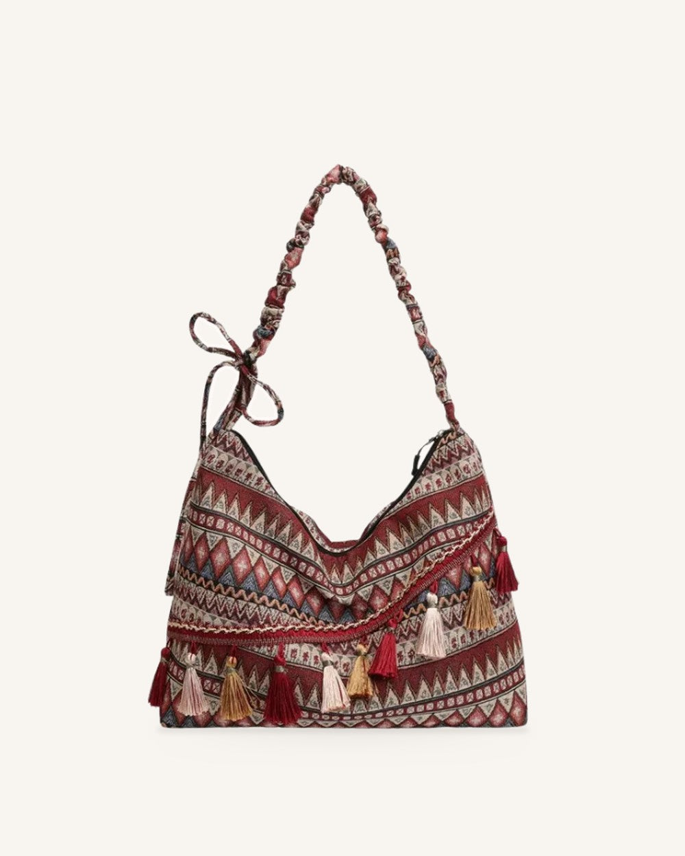 Marivelle Tote-Tasche mit Quastenbesatz Hauptbild