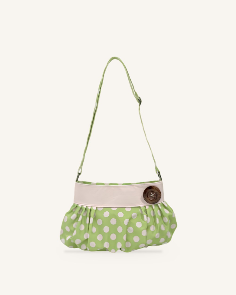 Taviola Schultertasche mit Punktemuster Hauptbild
