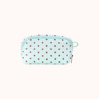 Baciella Two-Compartment Makeup Pouch - Mint Green