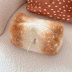 Bichelle Deer Charm Beauty Bag - styled on a cream chair
