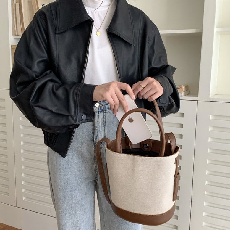 Asverra Serah Crossbody Bucket Bag