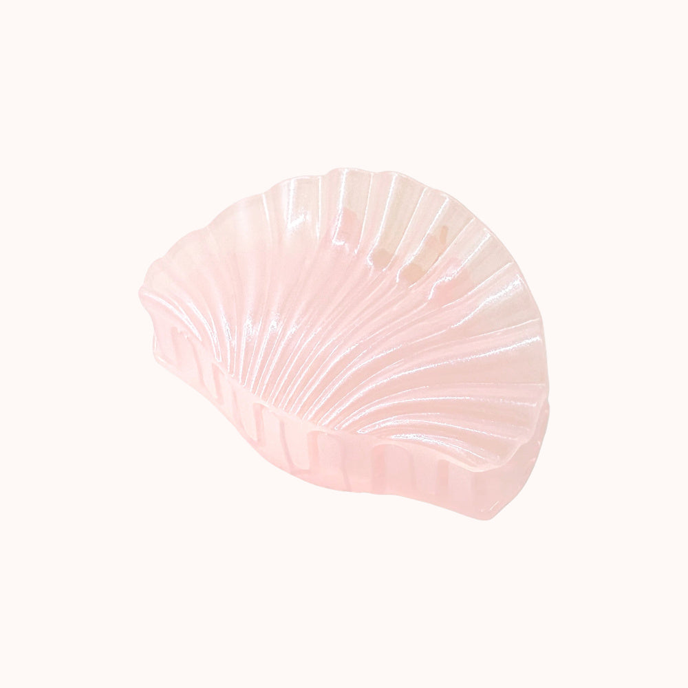 Conchelle Glossy Shell Hair Claw Clip - Pink