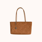 Daimée Suede-Look Shoulder Bag - Khaki