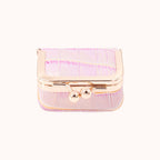 Écrinette Kiss-Lock Jewelry Case - Blush Mauve