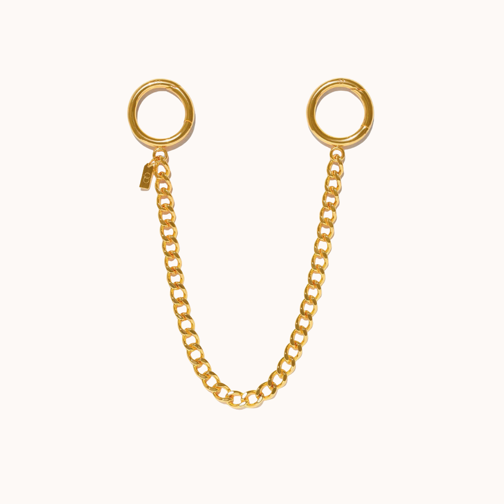 Asverra Golden Link Taschenkette